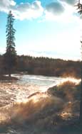 rapids on Tohma river